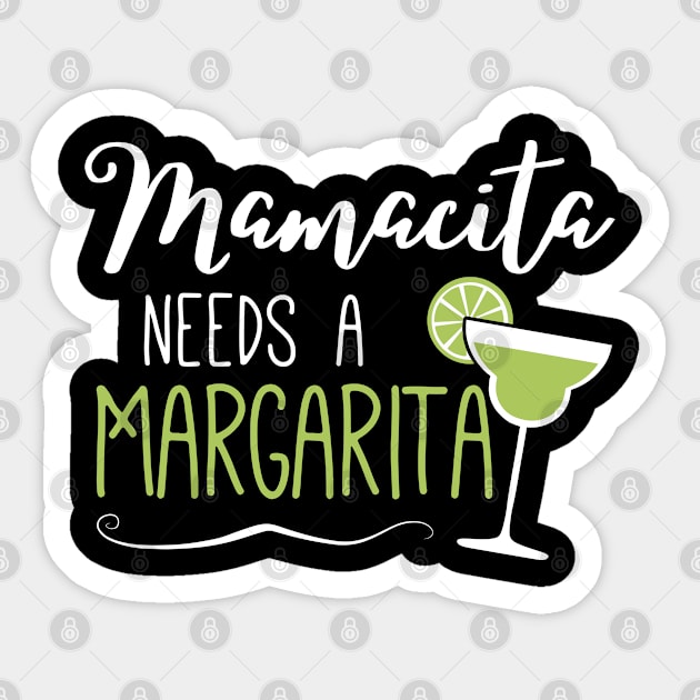 Womens Cute Margaritas Senoritas Mamacita Needs A Margarita Sticker by LEGO